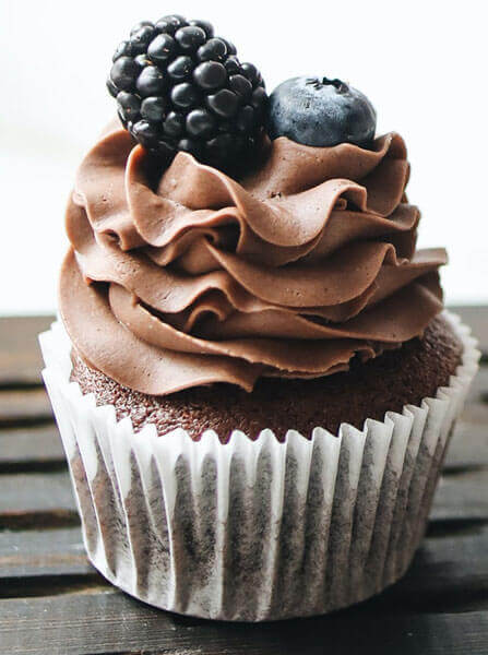 Blackberry Cupcake