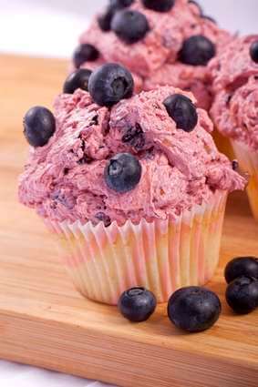 Blueberry Cupcake
